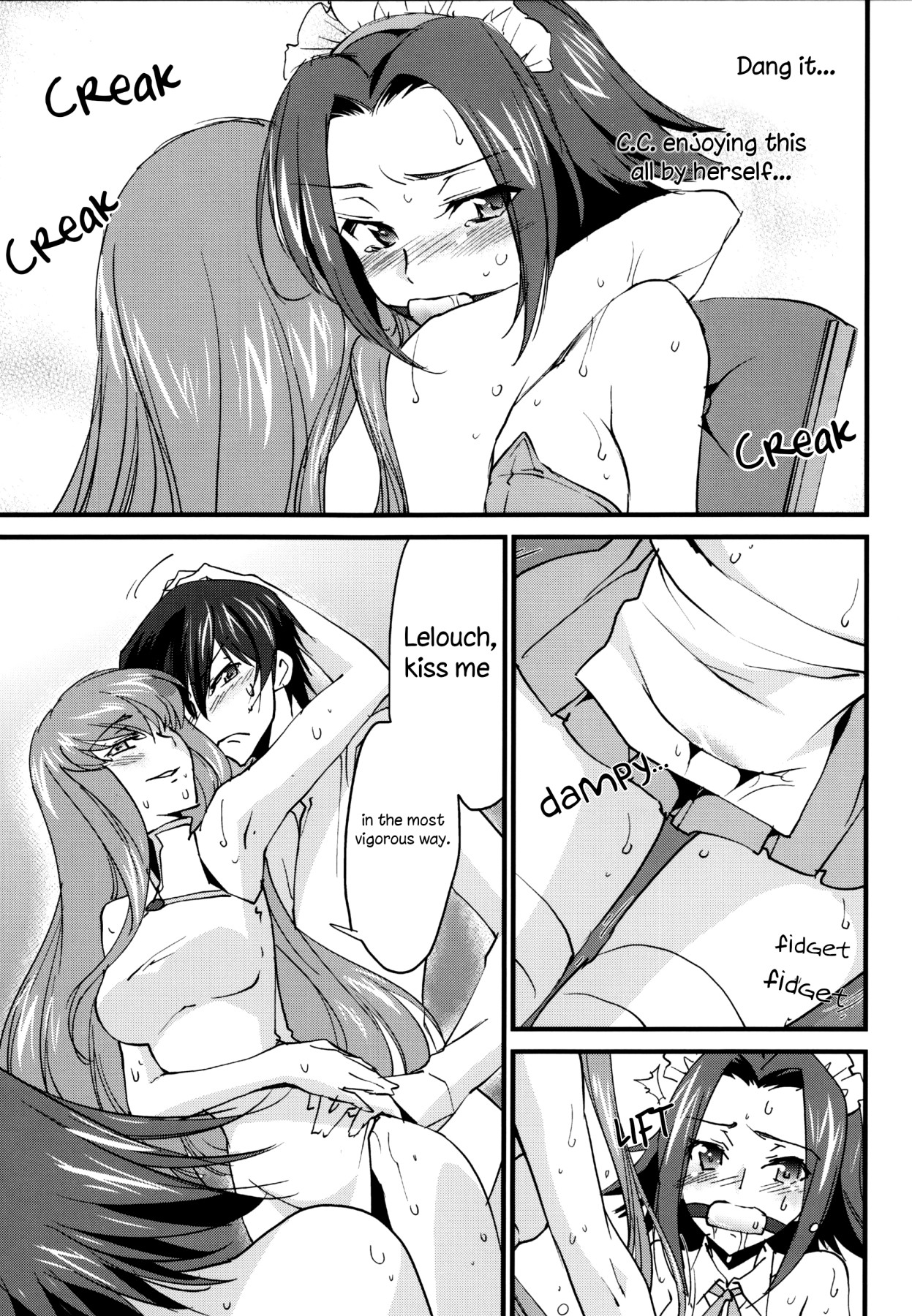 Hentai Manga Comic-Kallen's Punishment -C.C. Edition--Read-12